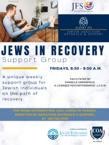 Jews in Recovery Support Group